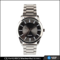 stylish mens quartz stainless steel watch water resistant